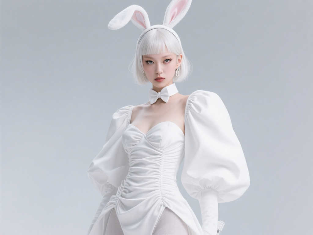 Otherwhere发布《sakiyamama原创系列》白色兔女郎姐姐新形象
